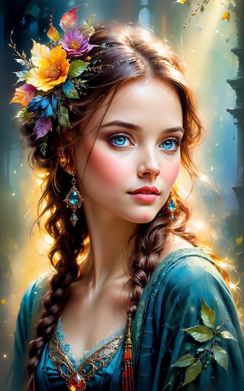 06708-256646433-portrait of a beautiful woman, style by Thomas Kinkade+David A. Hardy+Carne Griffiths+Mandy Disher, key light reflecting in eyes.png